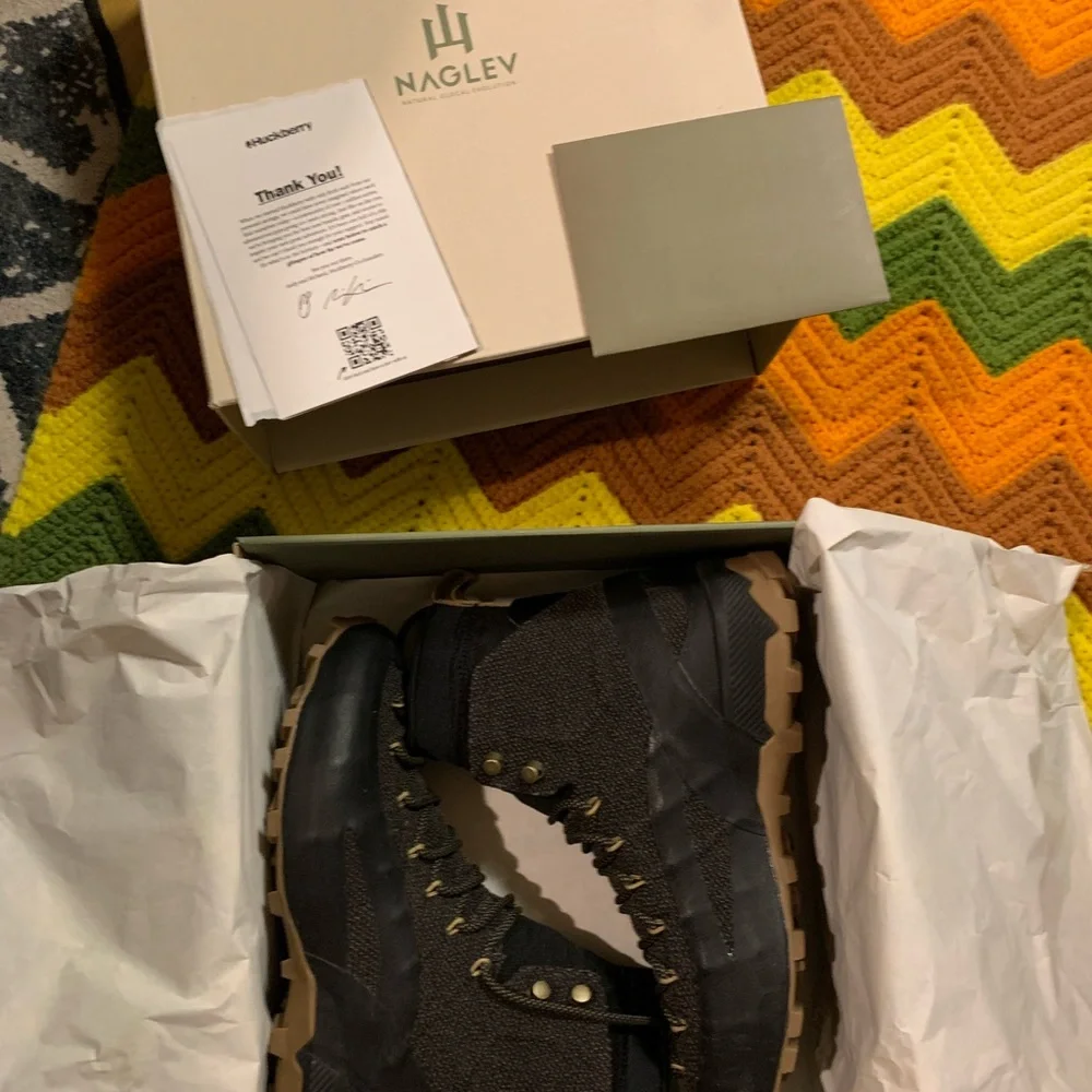 Brand new in box Naglev Combat Boots men’s size 9 - Picture 9 of 11